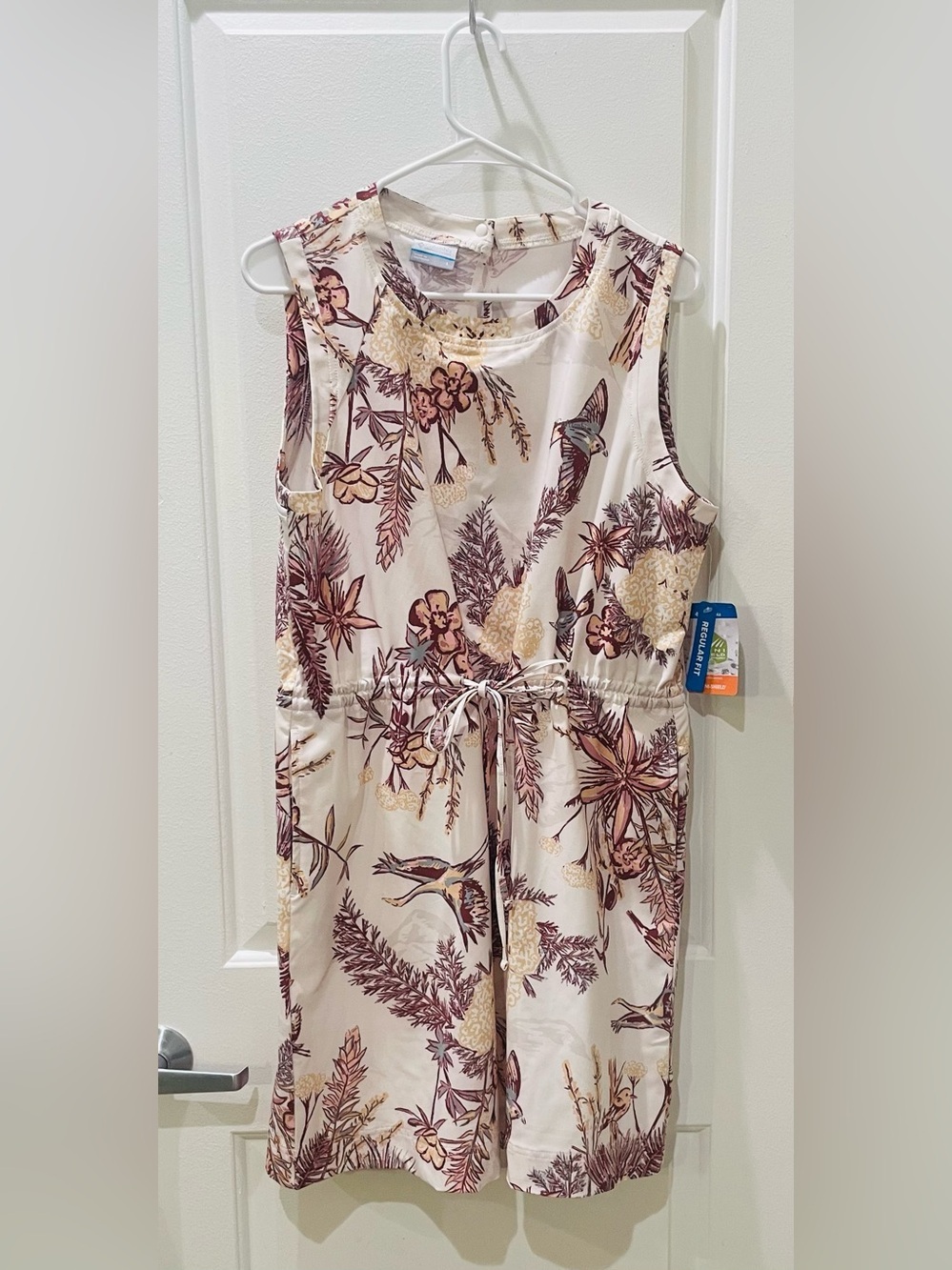 NEW…Columbia Bogata Bay Sleeveless Tie-Waist Dress - Picture 2 of 4